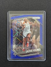 Panini Prizm 2025 Jackie Young Las Vegas Aces Blue Prizm WNBA Basketball #23
