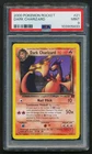 Dark Charizard 21/82 Rare Pokémon 2000 Team Rocket PSA 9 MINT