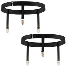 Women's Plus Size Thigh Garter Belts, Adjustable High Elastic Garter Belt and...