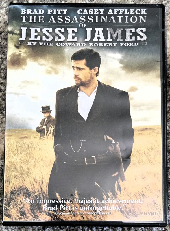 The Assassination of Jesse James by the Coward Robert Ford (DVD 2008) W/CASE