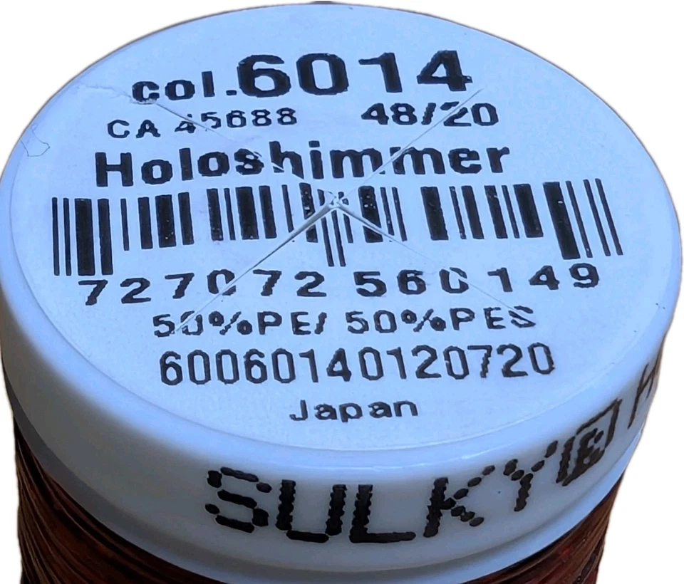 Sulky Holoshimmer Embroidery Thread Lot 3 Spools Christmas Red Gold Sewing Craft - Image 3 of 4