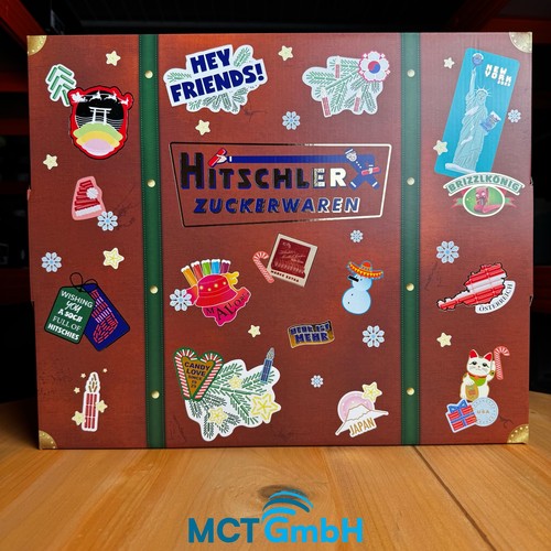 Hitschler Adventskalender 2025 "Hitschies Around the World" Limited Edition - Bild 1 von 3