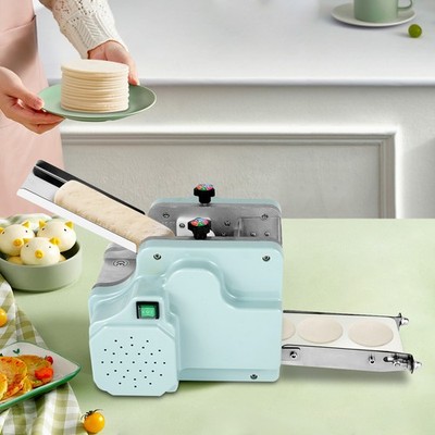 110V Electric Dumpling Skin Processing Machine Maker Wonton Dough Commercial