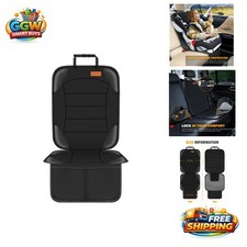 Essential Waterproof Car Seat Protector for Leather Fabric - Non-Slip Design