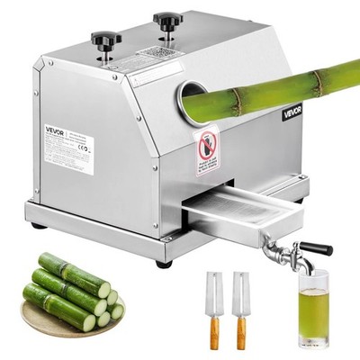Commercial Sugar Cane Juicer Machine High Output 3 Stainless Steel Rollers