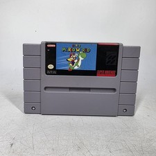 Super Mario World ~ Nintendo SNES Game Authentic CARTRIDGE
