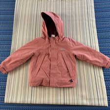 REI Co-op Jacket Toddlers 3T Pink Hooded Insulated Girls Lined Winter Coat Girls