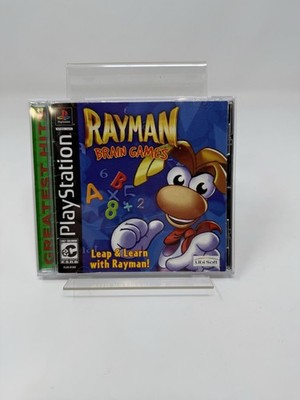 Rayman Brain Games (Sony PlayStation 1, 2001) Complete, and tested.