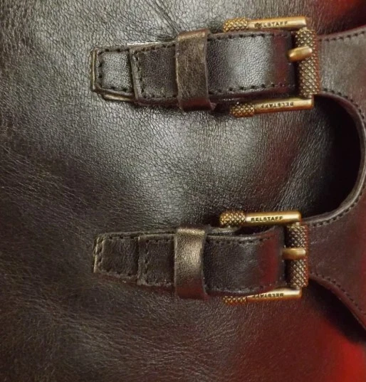 39.5/US9.5 ❤️ BOTAS ALTAS BELSTAFF TRAILMASTER HECHAS EN ITALIA CUERO MOTOCICLISTA COMBATE Foto 4 de 4