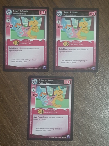 1x My Little Pony MLP CCG Snips & Snails, Problem Solvers Canterlot Nights #51 R - Picture 1 of 1