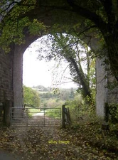 Photo 12x8 A space for St Julian's waters Twinhoe The railway bridge strad c2018