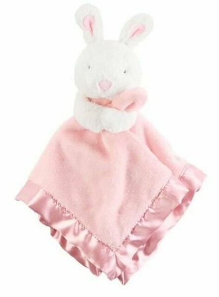 pink bunny security blanket