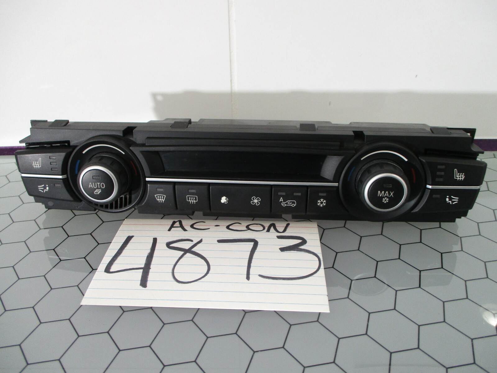 10 11 12 13 BMW X6 AC and Heater Control Used Stock #4873-AC
