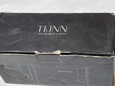 TIJNN Solar Deck Lights Garden Post Fence 6-Pack LOT