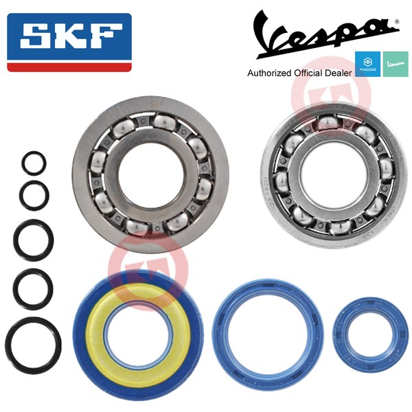 KIT Kugellager Und Simmerringe SKF Kurbelwelle Piaggio Vespa 50 1963/1967 V5A1T-image