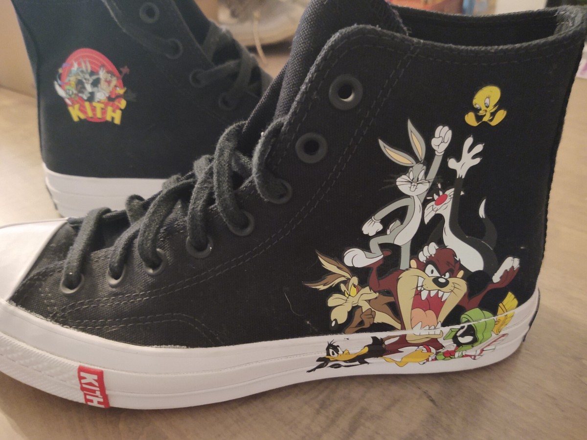 スニーカー Kith x Looney Tunes All star 70s Hi 2020 SS 20 KITH Looney Tunes Converse Chuck 70 Hi | SneakerNews.com