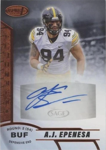2020 Sage Aspire A. J. Epenesa #ASP-27