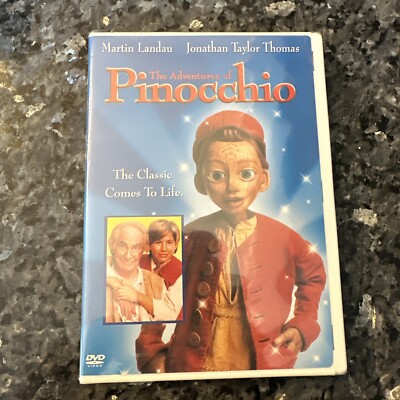 The Adventures of Pinocchio (DVD, 1997) Jonathan Taylor Thomas