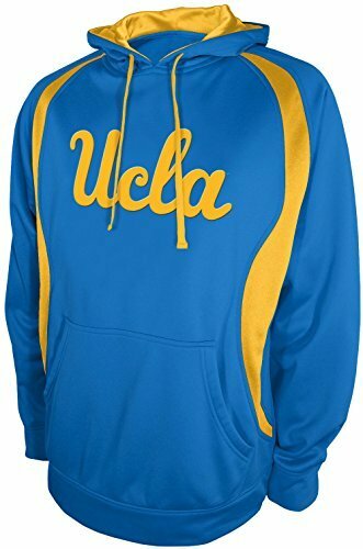 UCLA Bruins Wordmark Logo Microfiber Men's Pullover Hoodie Sweatshirt Medium NWT