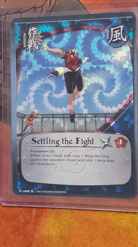 Naruto CCG Set 9 The Chosen 'Missions' Chckered Diamond Foil / Spiral 1st Ed NM - Picture 62 of 91