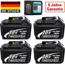 4x Indicatore Led Originale 18V 12Ah per Batteria Makita BL1860B 197422-4 BL1850B BL1830