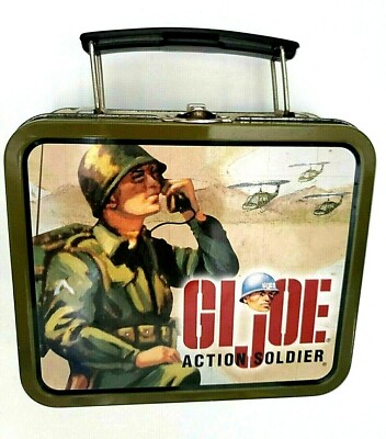 VTG. 1990's G.I. Joe Action Soldier Hasbro Collectible Metal Mini