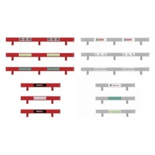 Scalextric C8191 Crash Barriers with Stickers 1/32 slot car track