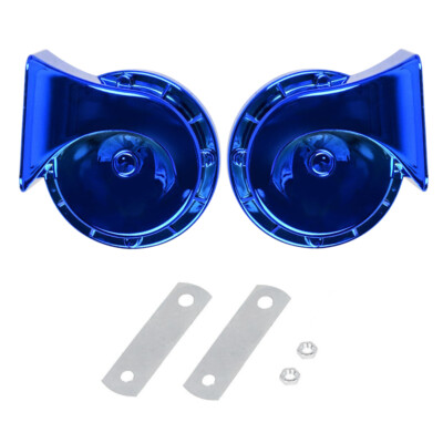 2x 115DB 12V Elektrisch-Schnecken Klang Hupe Lufthorn Laut Horn LKW Auto Fanfare