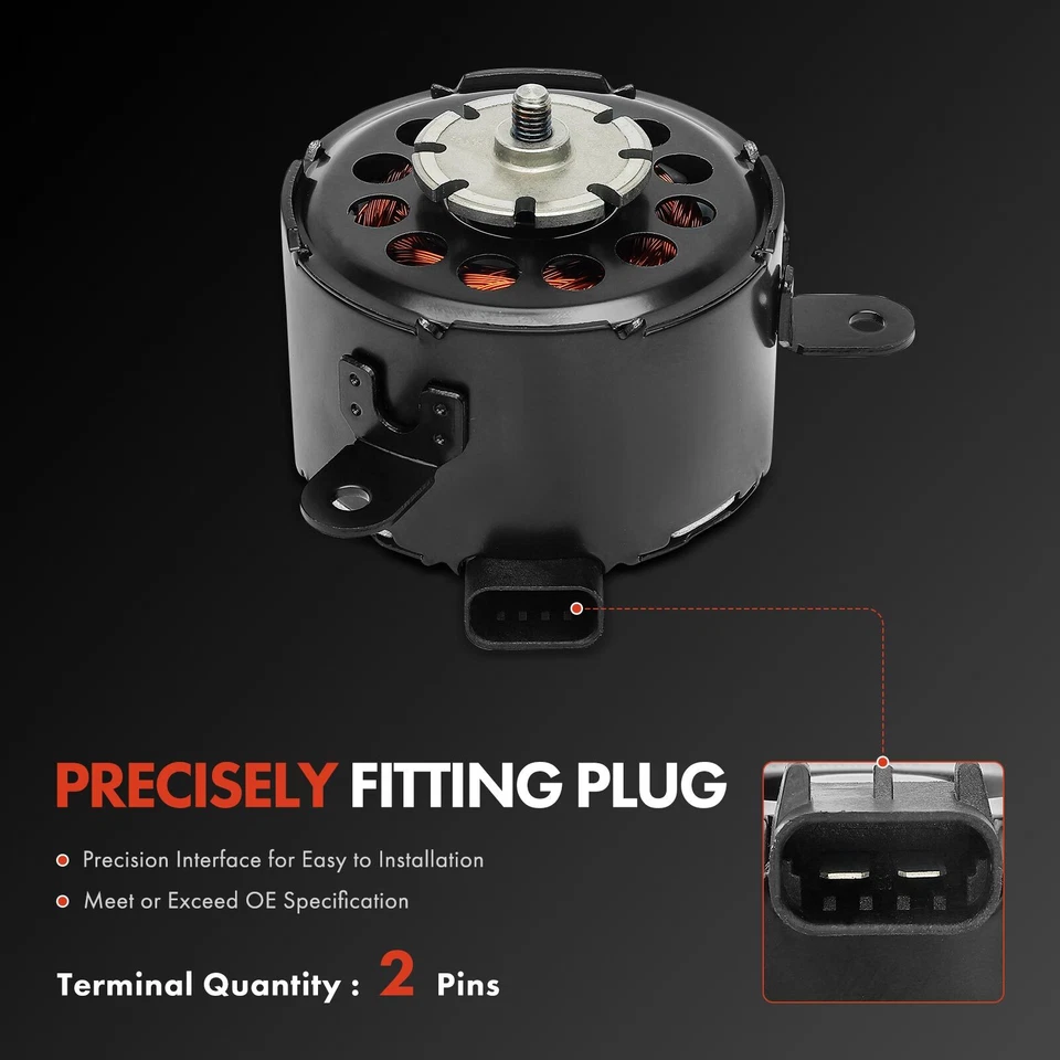 Motor de refrigeración del ventilador del radiador para Chevy Venture 2001-2005 Pontiac Montana 2001-2005 Foto 2 de 4