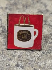 McDonald's Restaurant's  "Gavina Gourmet Coffee" Hat Pin