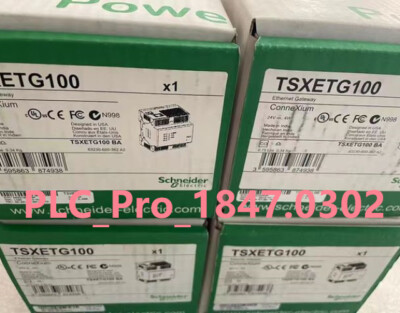 TSXETG100 1PCS Brand New Schneider TSXETG100 PLC Ethernet Modbus  Fast ship
