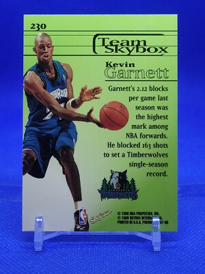 Premium Kevin Skybox 1997-98 Garnett eBay Basketball SkyBox 0 PSA