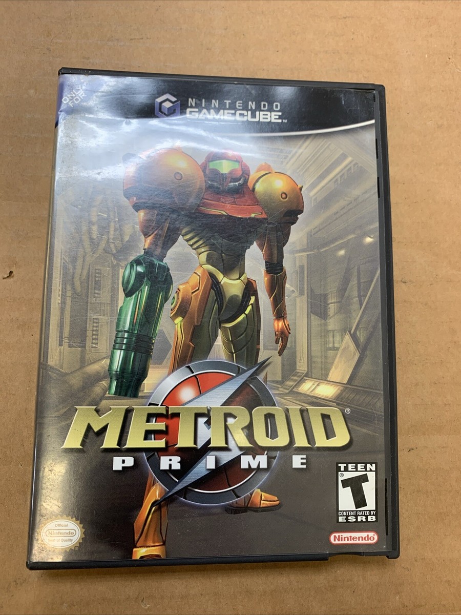 Metroid Prime Nintendo GameCube, 2002 CIB Complete In Box Manual
