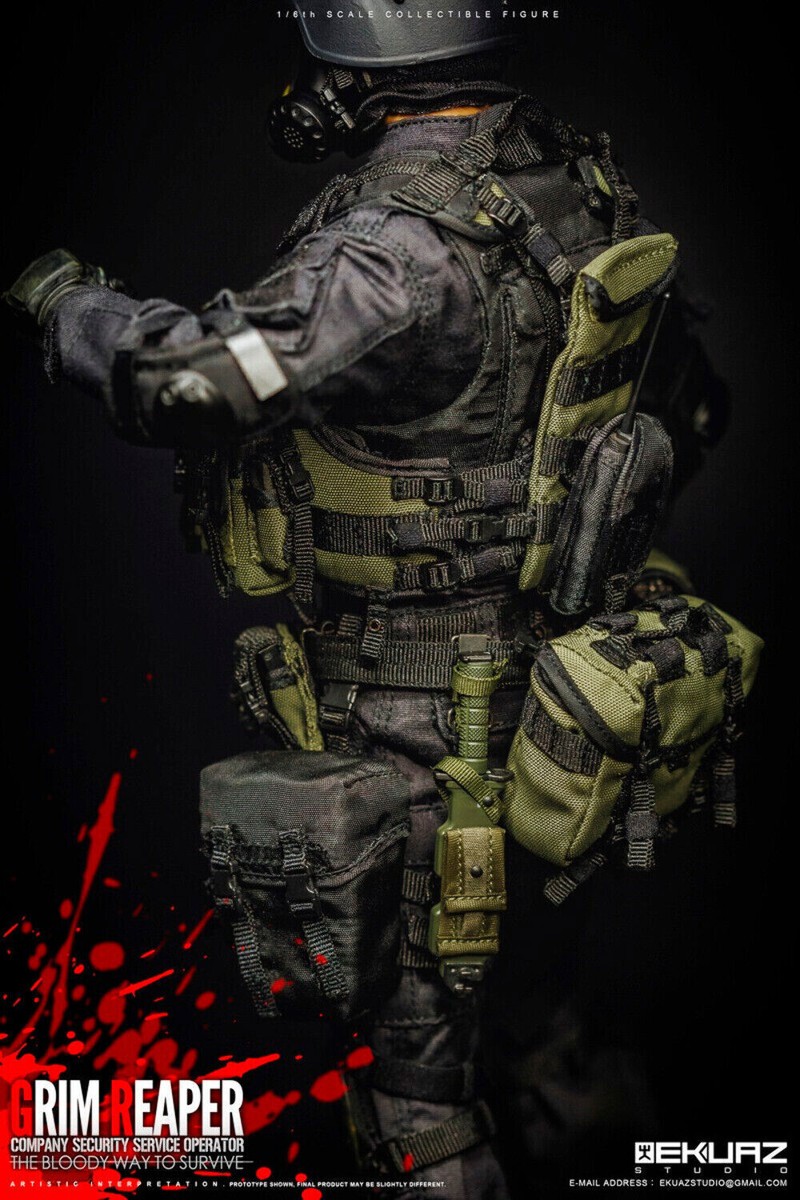 その他 ekuaz studio grim reaper 1/6 EKUAZ STUDIO 1/6 GRIM REAPER-CSSpecial Forces Resin Action Figure