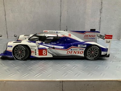 1/18 AUTOart Toyota TS040 Hybrid Le Mans 24H 2014 #8 White Blue w 