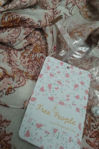 TÚNICA FREE PEOPLE DAMA LUCK MANGA LARGA EN MARFIL COMBO Talla S #R4 - Imagen 10 de 12