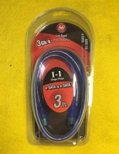 Link Depot 3Gb/s I-I Shape Plugs e-SATA to e-SATA 3ft. ESATA-ESATA-3BU