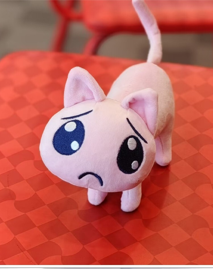 Peluche Needy Girl Overdose Ame-Chan Rain - Cuscino Gatto Rosa 2024