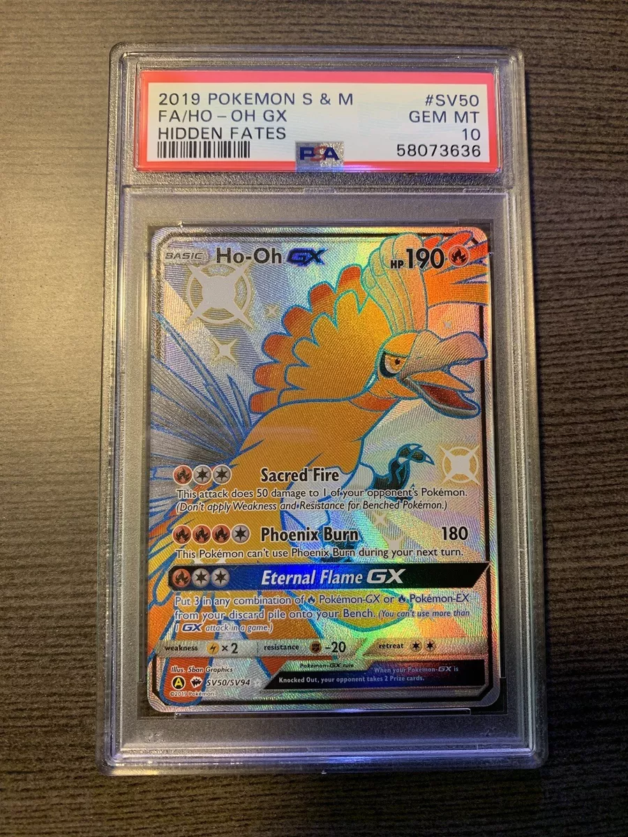 Ho-Oh GX - Hidden Fates - Pokemon