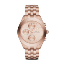 Marc Jacobs Marc by Women's MBM Analog Display Analog Rose Gold Watch F1817