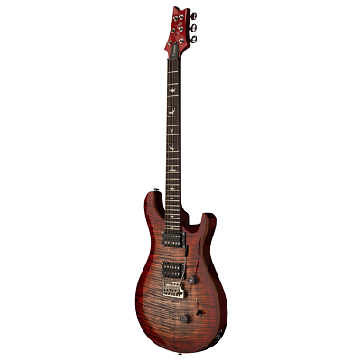 PRS SE Custom 24 Guitar, Rosewood Fretboard, Charcoal Cherry Burst