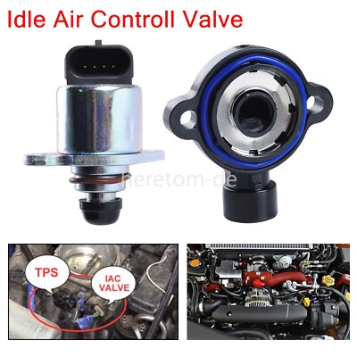 Throttle Position Sensor and Idle Air Control Valve Set For LS Chevy GM CHEVROLE