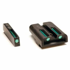 TRUGLO TFO Tritium and Fiber Optic Sight Set for Glock Green TG131GT2
