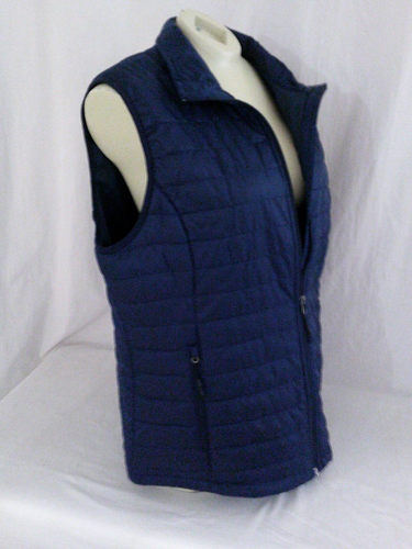 Port Authority Quilted Puffer Vest Womens Size XL Thermolite Blue NWT 45" Chest - Picture 4 of 9