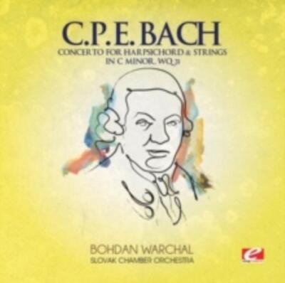 C.P.E. BACH: CONCERTO FOR HARPSICHORD & STRINGS C MIN - CD