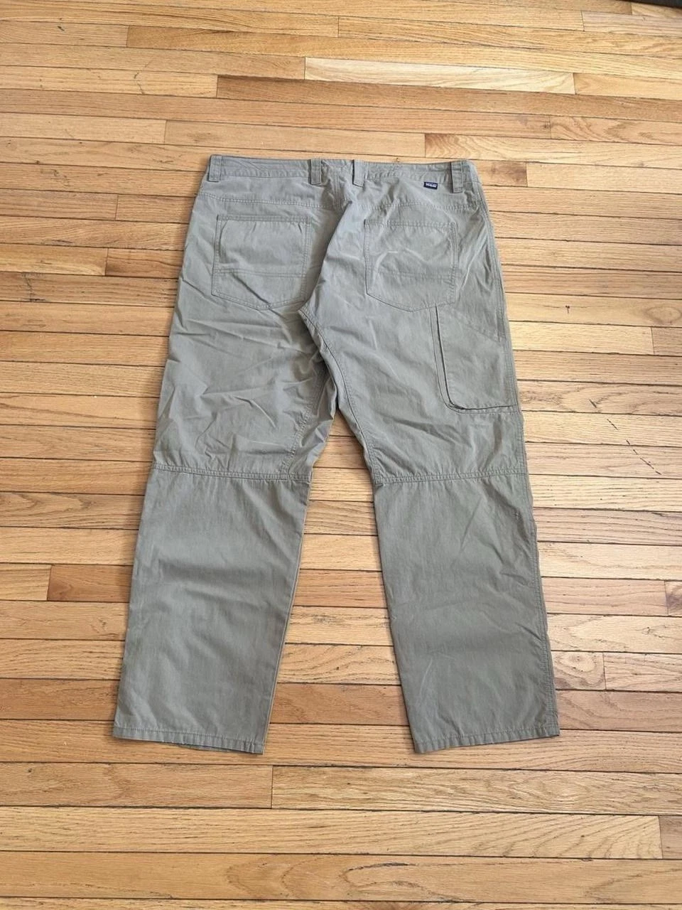 Patagonia Men's Tenpenny Pants Tan Khaki Size 38x30 Organic Cotton Hiking