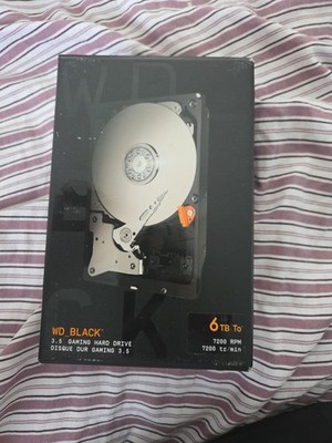 Brand NEW WD - BLACK 6TB Gaming Internal Hard Drive