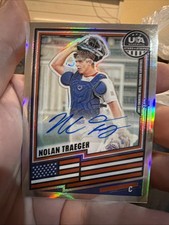 Nolan Traeger Panini Stars And Stripes National Team Prism Auto