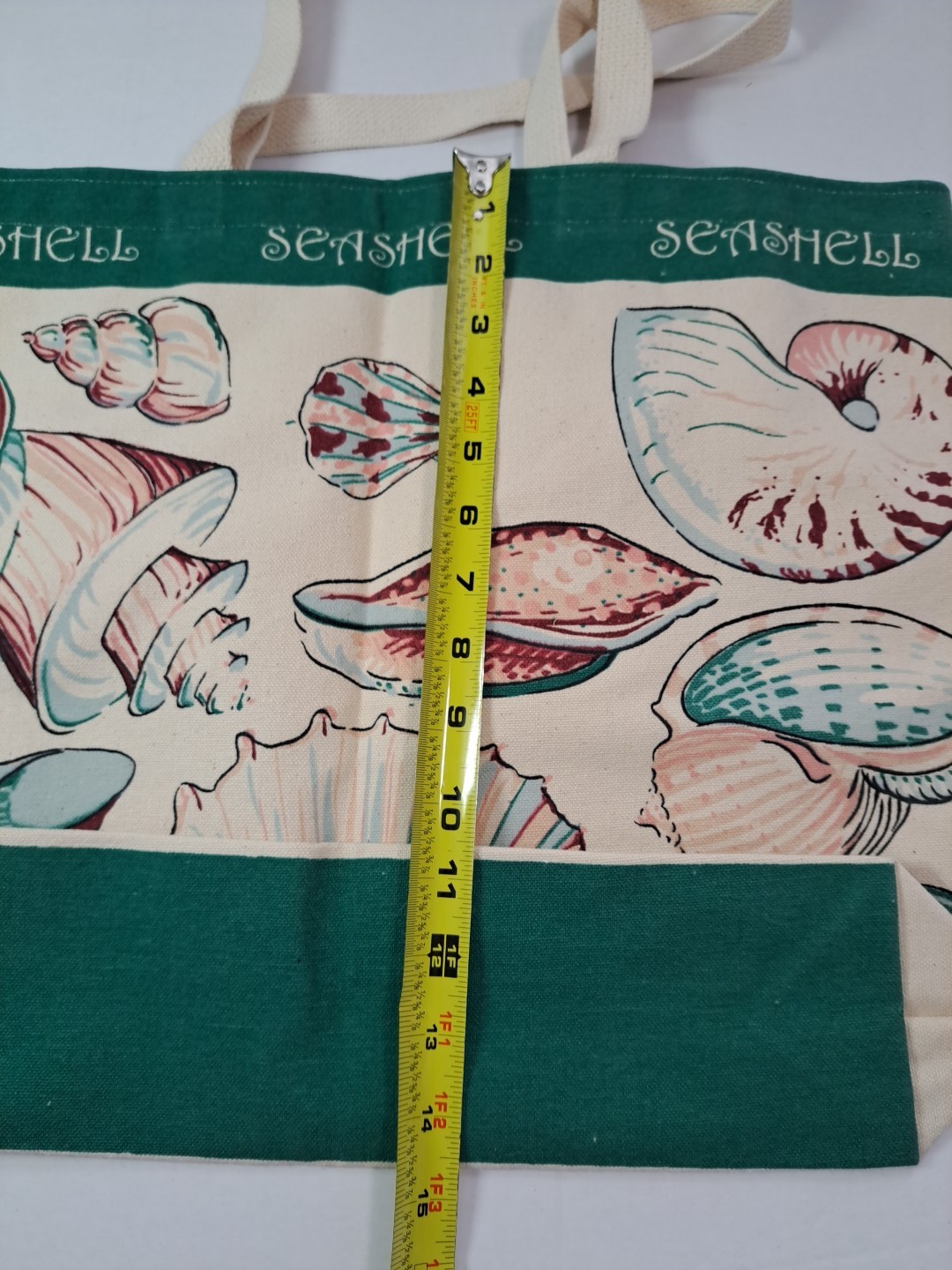 Craft Wares Multi-Color Seashell Pattern Canvas T… - image 8