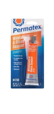 Permatex 81730 Flowable Silicone Windshield and Glass Sealer, 1.5 oz.